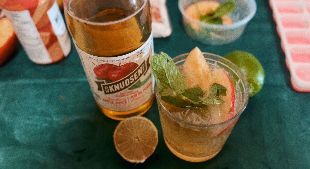 Refreshing and Alcohol Free: The Virgin Apple Moscow Mule